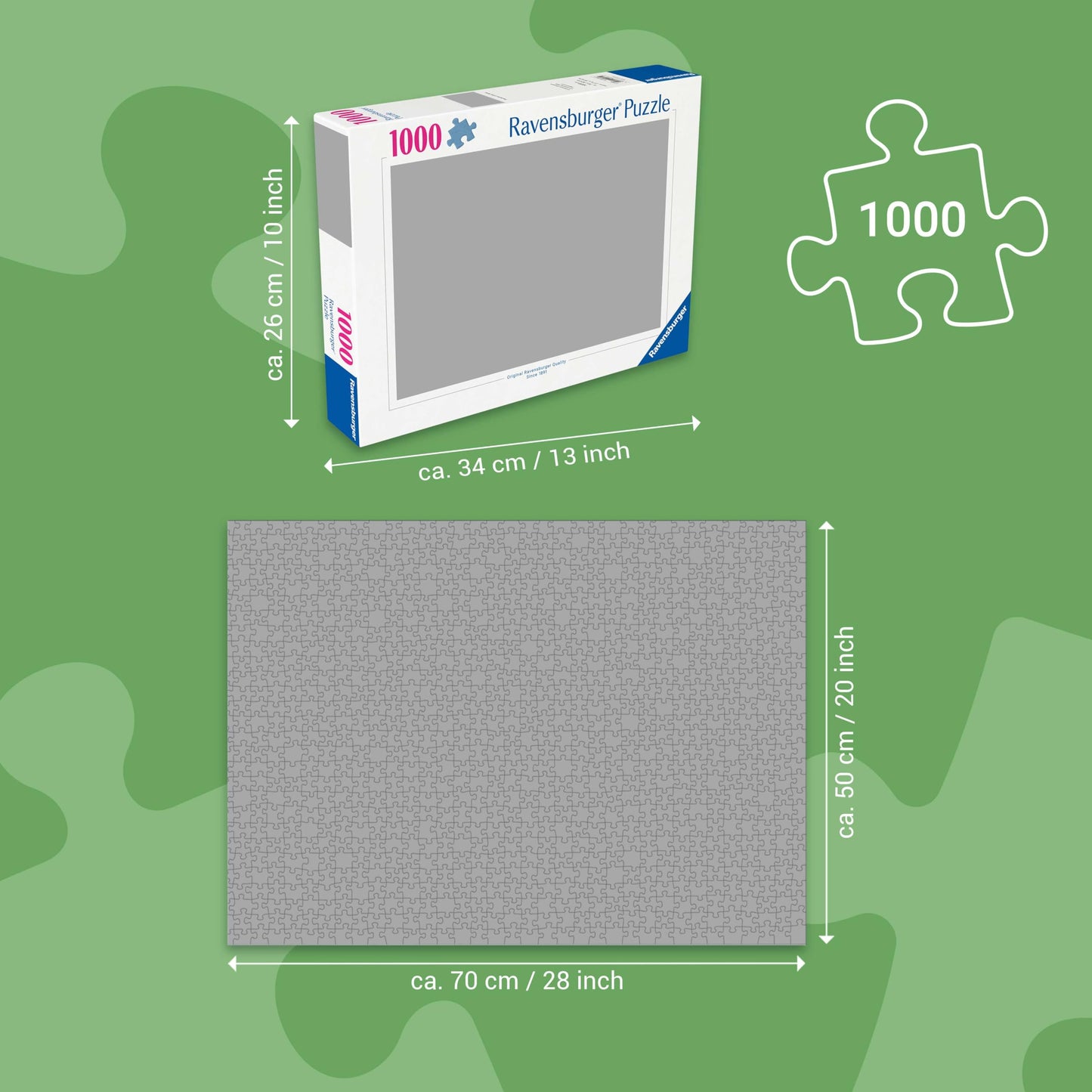 Ravensburger 1000 Piece Jigsaw Puzzle - The Tea Shed, Multi Color, Model 12000164, Handcrafted in Germany, Perfect Fit Pieces