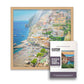 19X19 Natural Solid Wood Picture Frame Set With Peel And Stick Puzzle Glue Sheets | Interior Depth 0.5 Inches | Natural Traditio