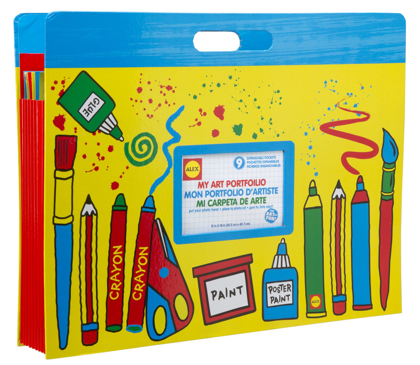 ALEX Toys My Art Portfolio Kids Art Portfolio