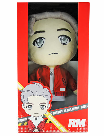 Tinytan Mic Drop 11.8' Plush Doll Rm - Official Licensed Merchandise - Plushies, Merch, Kpop Merch, Kpop (Rm)