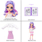 Rainbow High 11” Violet Willow Fashion Doll & Playset, Purple, Includes 2 Outfits & Accessories, Model 587385EUC