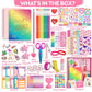 Axirata 2-Pack DIY Journal Kit for Girls, Journal Set for Tween & Teen Girl 6-8-14 Year Old, Scrapbook & Diary Supplies Toy Set,