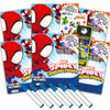 Spidey and His Amazing Friends Imagine Ink Coloring Book Set - 6 Pack No-Mess Magic Ink Books, Stickers and Door Hanger (Spidey 