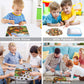 Lelemon Dinosaur Puzzles For Kids Ages 4-6,Puzzle 100 Piece Puzzles For Kids In A Metal Box, Educational Kids Puzzles Jigsaw Puzzles 100 Piece Puzzle Games Puzzle Toys For Girls And Boys