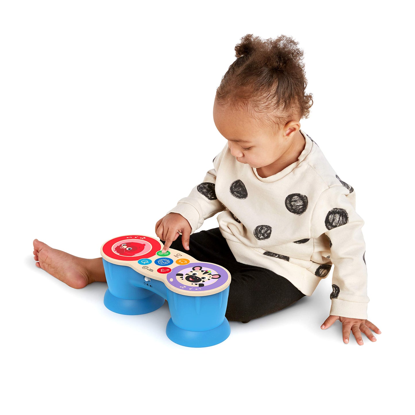 Baby Einstein First Tunes Drum & Shakers Musical Gift Set, with Maracas and Toy Drum, Ages 6 Months and Up