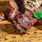 Hddais Wood Dice Set Yellow Striped Dnd Dice Natural Wood Handmade Dice For Dungeons And Dragons Role Playing Games