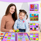 Exorany Busy Board Montessori Toys For Toddler Boy Girl Birthday Gifts, Busy Book Sensory Learning Toys For Toddlers, Toddler Ai