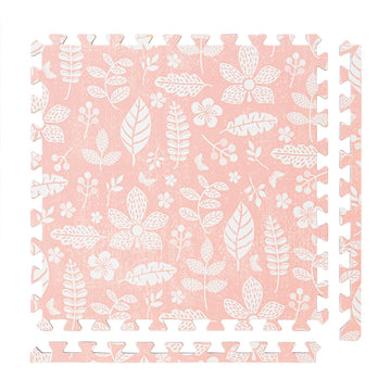 Popsykosy Premium Baby Foam Play Mats - Stylish & Large Non-Toxic Puzzle Floor Tiles - 6 Tiles - Spacious 6Ft X 4Ft - Expandable