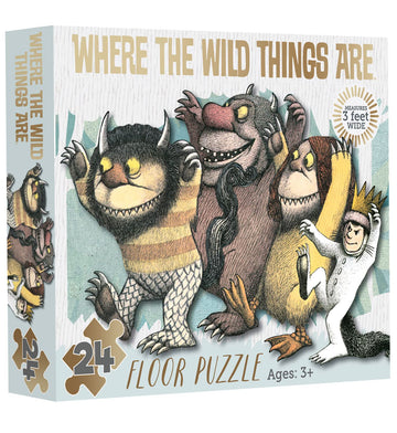 Paper House Productions 24-Piece Where the Wild Things Are Floor Puzzle - 36" x 24" Cardboard PUZ-4001E