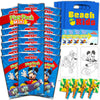 Beach Kids Disney Mickey Mouse Birthday Party Favors Set - Bundle with 24 Mickey Play Packs | Mini Coloring Books, Stickers, and