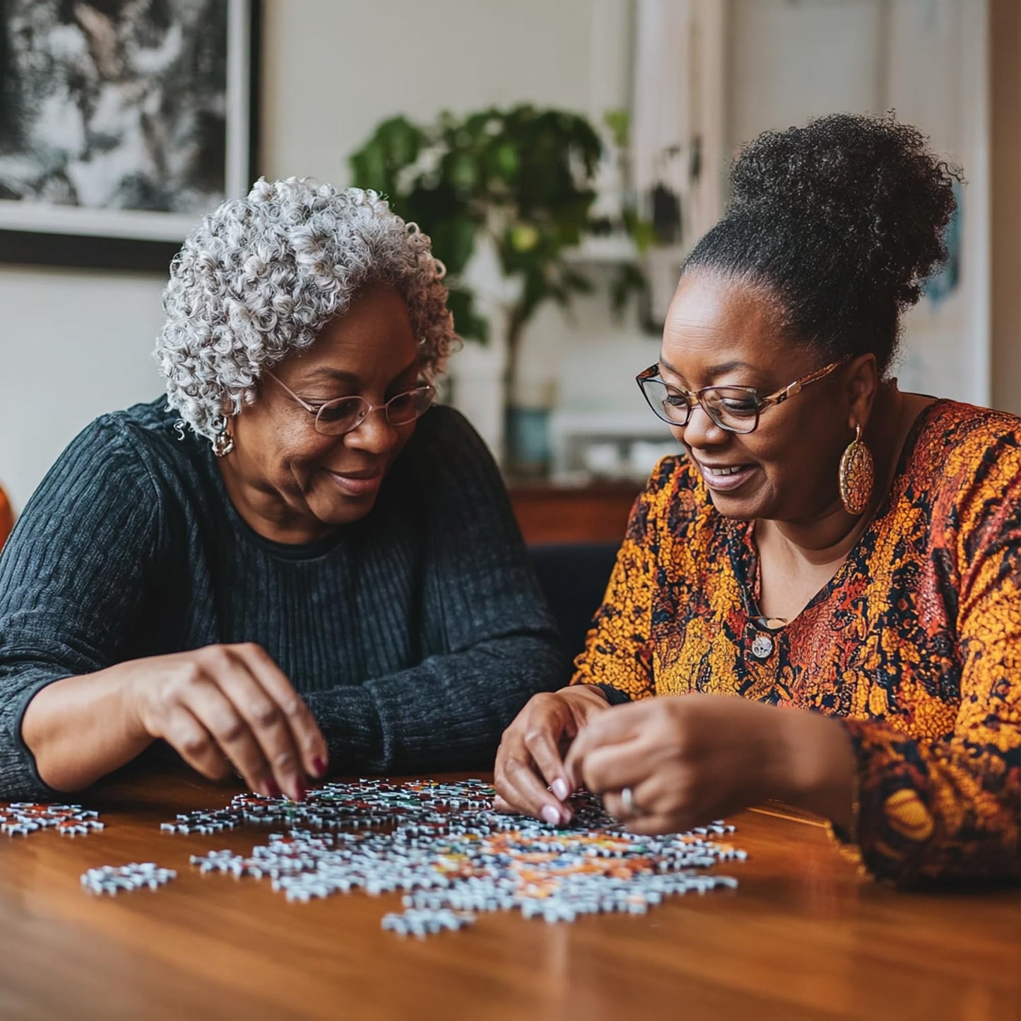African American Expressions - Praise Dancer With Umbrella Puzzle – 500-Piece African American Jigsaw Puzzle For Adults | Inspirational Black Women Puzzle