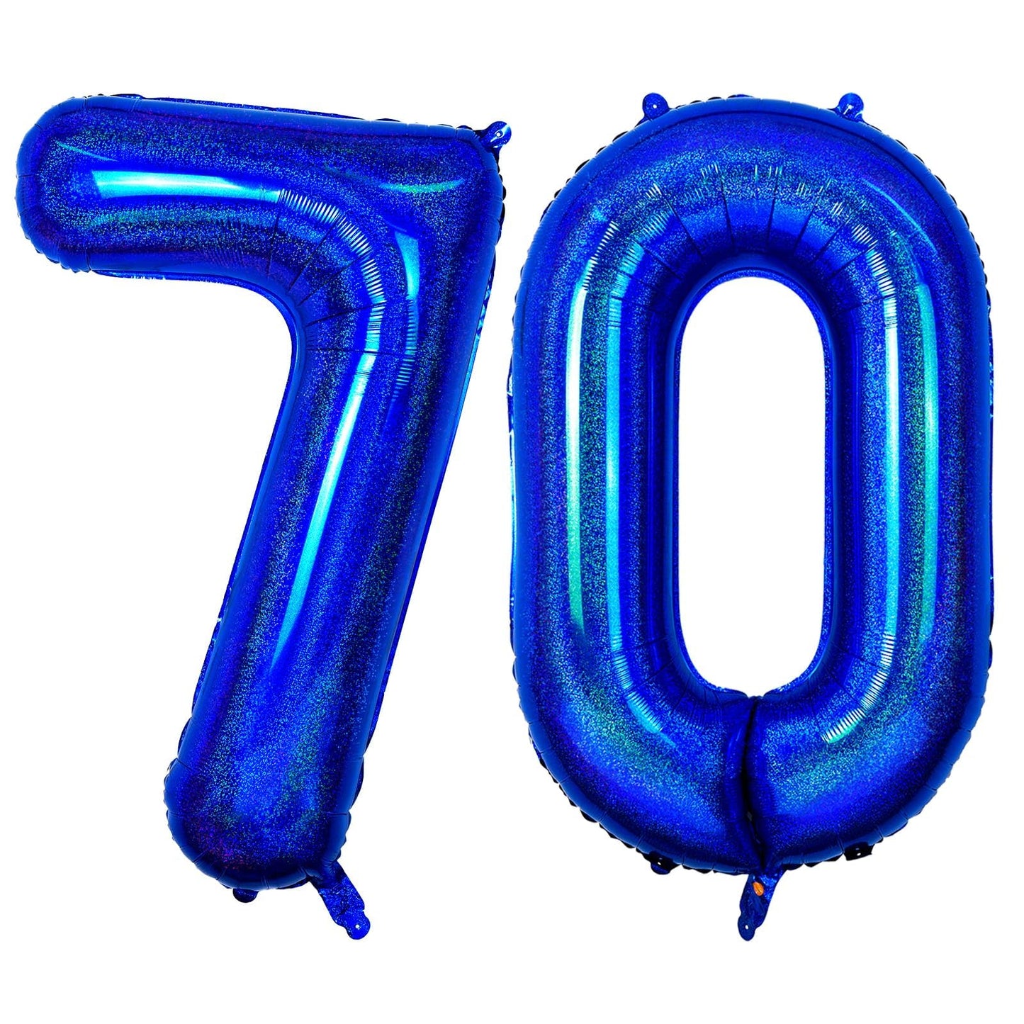 Number 70 Balloon 40 Inch, Navy Blue Big Number Balloon, Giant Foil 70 Balloons Numbers, Helium Birthday Balloons Number For Wom