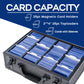 D Dacckit Toploader Storage Box With Card Dividers For 3'' X 4'' 35Pt Rigid Card Holders For Trading Cards & Sports Cards Compat