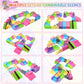 Ketiee Fingerboard Skate Park Kit: 57Pcs Finger Skateboard Ramp Set With Exclusive 31 Ramps 6 Mini Skateboards & Mini Bicycles, Huge Finger Skatepark Training Props Toys Gifts For Kids Ages 6 And Up