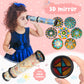 Yunsailing 12 Pack Magic Kaleidoscope World Kaleidoscope Classic Toys Retro Toys Stretchable Long Kaleidoscope Bulk Party Favors Educational Science Developmental Toy For Boy Girl Adults Birthday