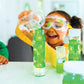 New Glo Pals Pippa Water-Activated Bath Toy With 6 Reusable Light-Up Cubes For Sensory Play