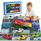 Niplooow Die Cast Metal Racing Car Toy With Play Mat For 3-6 Year Old Boys And Girls - Christmas Birthday Gift