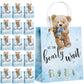 Tinlade 48 Pcs Bear Baby Shower Bags Bear Paper Gift Bags With Handles We Can Bearly Wait Baby Shower Party Favors Decorations For Birthday Party Wedding Games Prizes