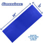 Scs Direct Brick Building Blocks Silicone Playmat - 32'' Blue Rollable, Foldable And Portable Two Sided Playmat For Activity Tab
