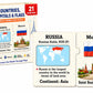 EL FIGO Card Puzzle for Kids | 21 Countries with Flags, Capitals, Currency, Fun Fact & Famous Monuments | Educational Toy Puzzle