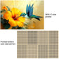 Jigsaw Puzzles 1000 Pieces for mature-themeds Jigsaw Puzzle 1000 Piece Wooden mature-themeds Children Puzzles - Hummingbird Picking Flowers Decorations DIY Leisure Game Toy Suitable Family Friends