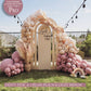 Dusty Pink Balloons Double-Stuffed Customized Retro Dusty Rose 52 Pack Different Sizes 18+10+5 Inch Balloon Garland Kit For Boho