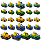 Yatics 24 Pack Movable Rubber Ducks For Jeep Ducking, Pull Back Duck For Jeep Ducking, 2.9 Inch Suitable Size, Unique Rubber Duc