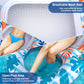 OOOPSIUN Inflatable Pool Floats Lounger mature-themed - Water Swimming Pool Float Lounge Raft for Pool Party Supplies/Beach/Lake/Tanning Floats