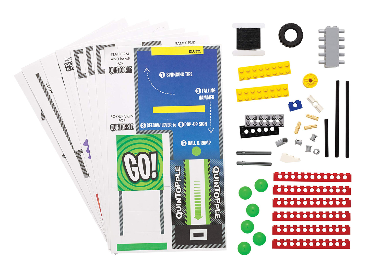 Scholastic LEGO Chain Reactions STEM Activity Kit, 9" x 1.06" x 10", Multicolor, Model 9780545703307