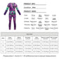 Amzapparel Descendants Mal Costume Girls Popular Musical Cosplay Clothes With Wig Kids Long Sleeve Jumpsuit Halloween Party Outf