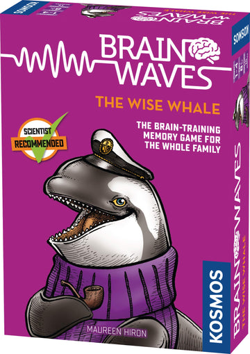 Brainwaves: The Wise Whale - A Kosmos Game from Thames & Kosmos | Fun, Scientist Approved, Family-Friendly Games to Sharpen Your
