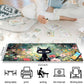 Bfdhgqzc Black Cat Among Flowers For Mtg & Tcg Playmat, 24'' X 14'' Mouse Pad For Mtg/Rpg/Ccg Trading Card Games