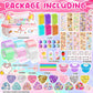 Jimcii Nano Tape Bubble Kit for Kids, Pink, Medium, Plastic, Includes Step-by-Step Video Tutorials, Model Ji-1