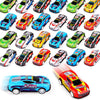 Adecortalk 28 Pcs Pull Back Cars For Kids, Mini Vehicles Toy Bulk Party Favor Racing Cars Toys For Toddlers Boys Girls Ages 3-8,