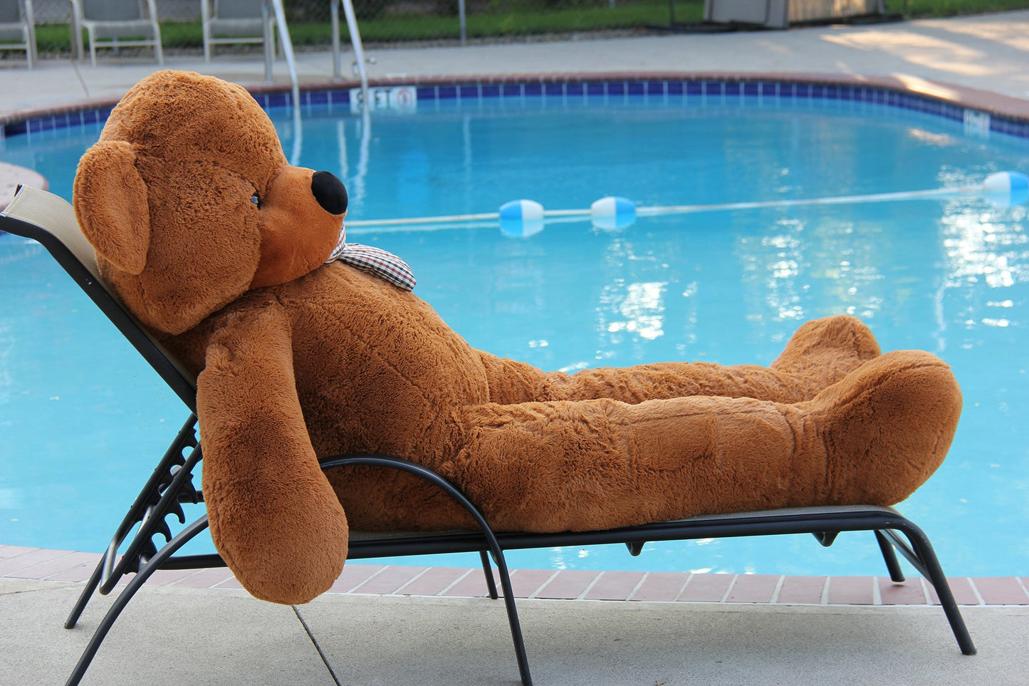 Joyfay Giant Teddy Bear 78" Soft Plush Toy - Dark Brown Valentine’s Gift