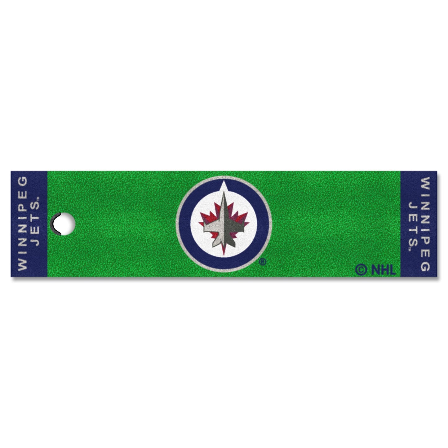 FANMATS 10520 Winnipeg Jets Putting Green Mat - 1.5ft. x 6ft.
