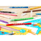 Bic Kids Kid Couleur Felt Tip Colouring Pens - Assorted Colours, Cardboard Wallet of 18