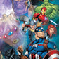 Buffalo Games Marvel Thanos vs. The Avengers 500 Piece Jigsaw Puzzle - Large Multicolor Paper Puzzle for Adults - Model 31003