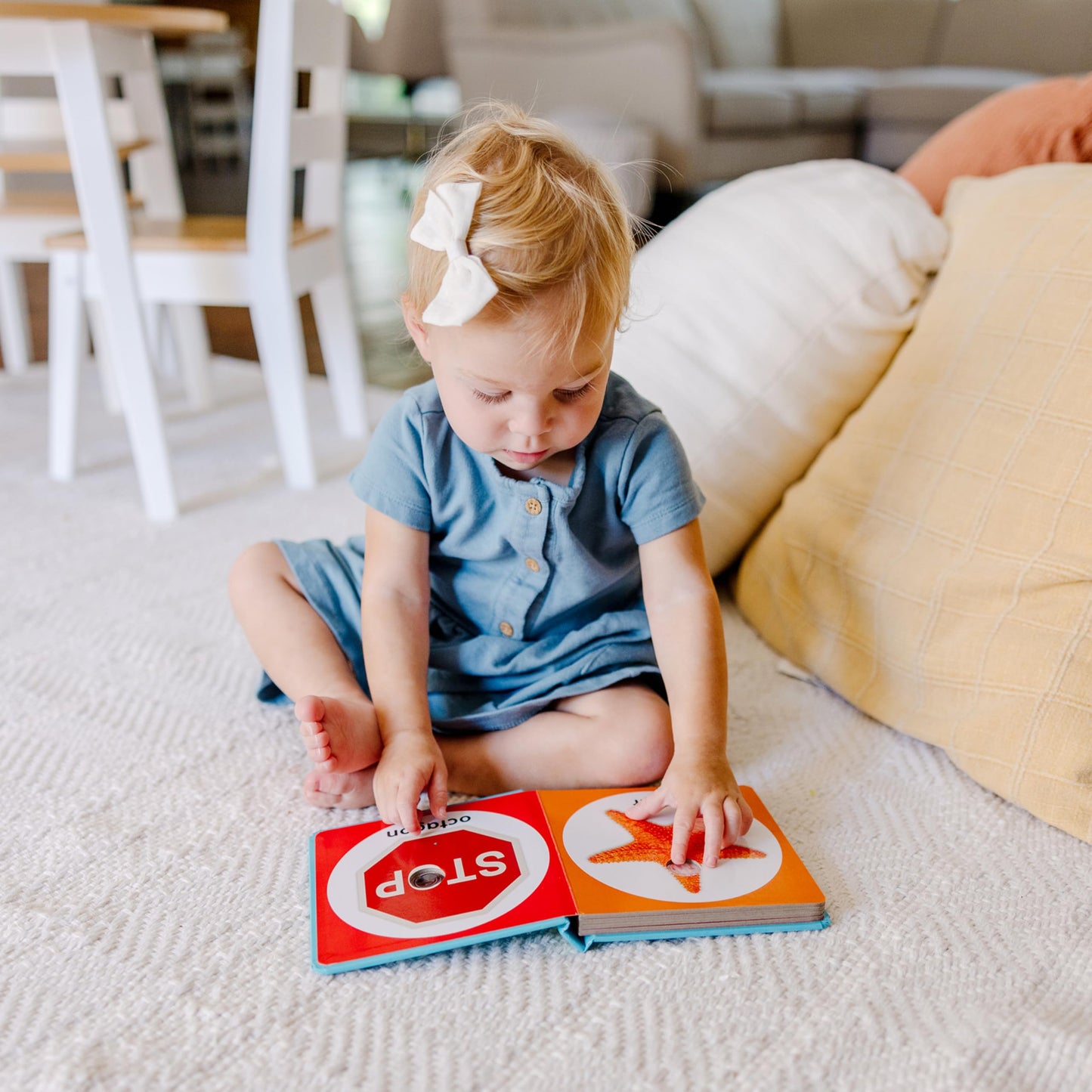 Melissa & Doug Childrens Book - Poke-A-Dot: First Shapes (Board Book With Buttons To Pop)