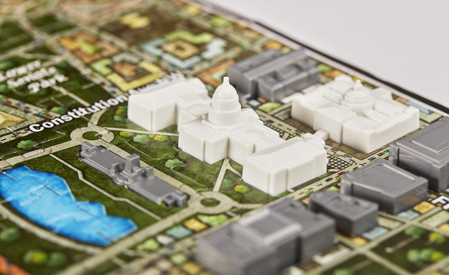 4D Washington Dc Skyline Time Puzzle