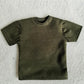 1/6 Custom Scale 2X T-Shirt Clothes for 12'' Male Action Figure Doll Clothes Toy (Brown+Green)