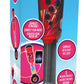 Lexibook Miraculous, Lighting Microphone For Children, Musical Toy Game, Built-In Speaker, Light Effects, Aux-In Cable Plug, Red