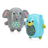 Nuby Silly Squirts Bath Toys, Easy To Clean Children'S Bath Toy, Bear And Elephant