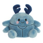 Aurora Adorable Palm Pals Agatha Beetle Stuffed Animal - Fun Collectible Plush for Kids and mature-themed Collectors - Perfect for Decorating Rooms and Birthday Gifts - Blue 5 Inches