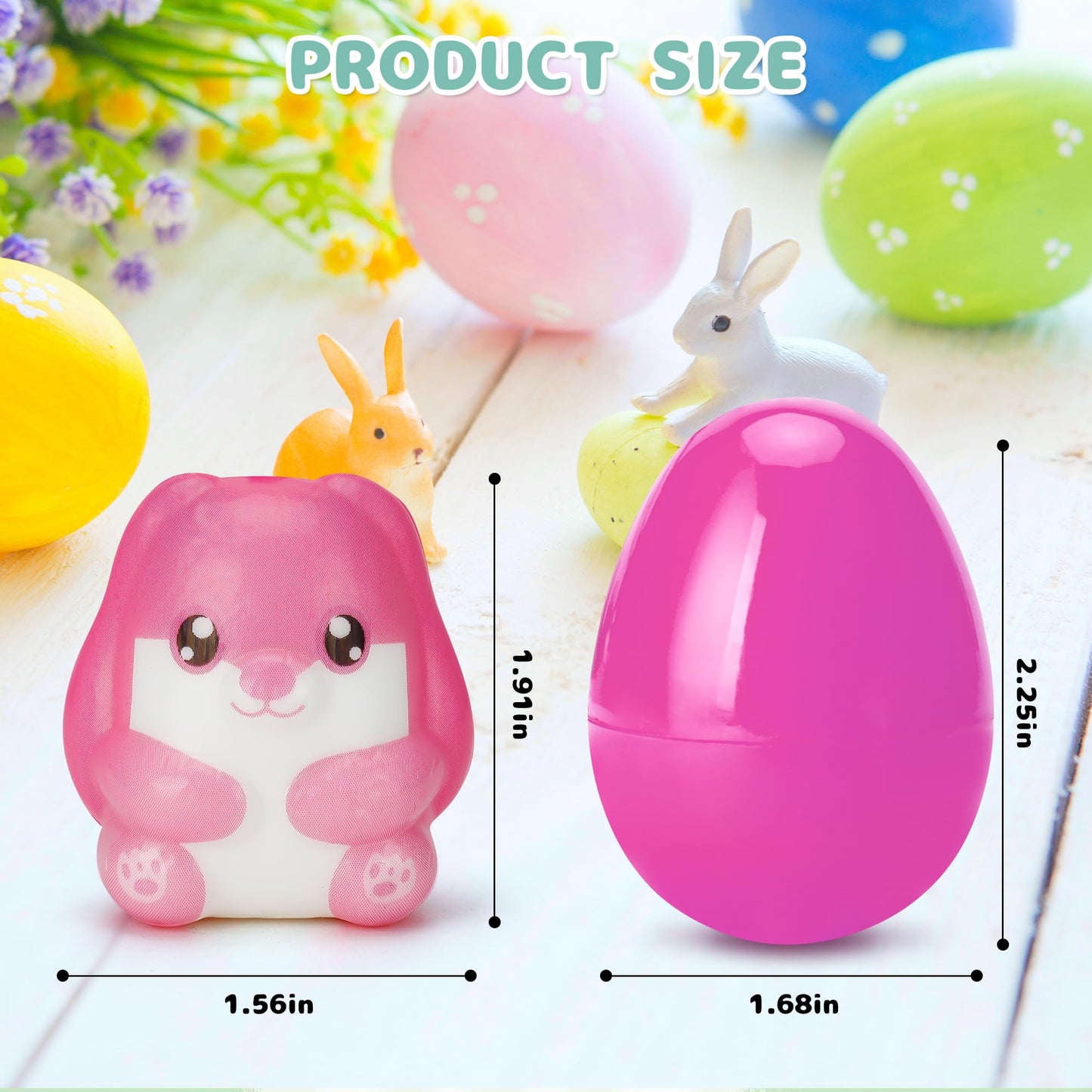 Slow Rising Squishy Toys With Easter Eggs - 30 Pcs Stress Relief Fidget Toys,Birthday Goodie Bag Stuffers Treasure Box Toys, Kid