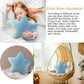 Chelei2019 15.7' Star Pillow Plush Stuffed Star Shaped Pillow Decor Cushion Toy Gifts,Blue