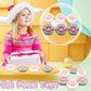 6 Pcs Cat Paws Mochi Squishy Toys, Mini Stress Relief Kawaii Squishies For Kids Party Favors, Goodie Bag Stuffers, Easter Basket