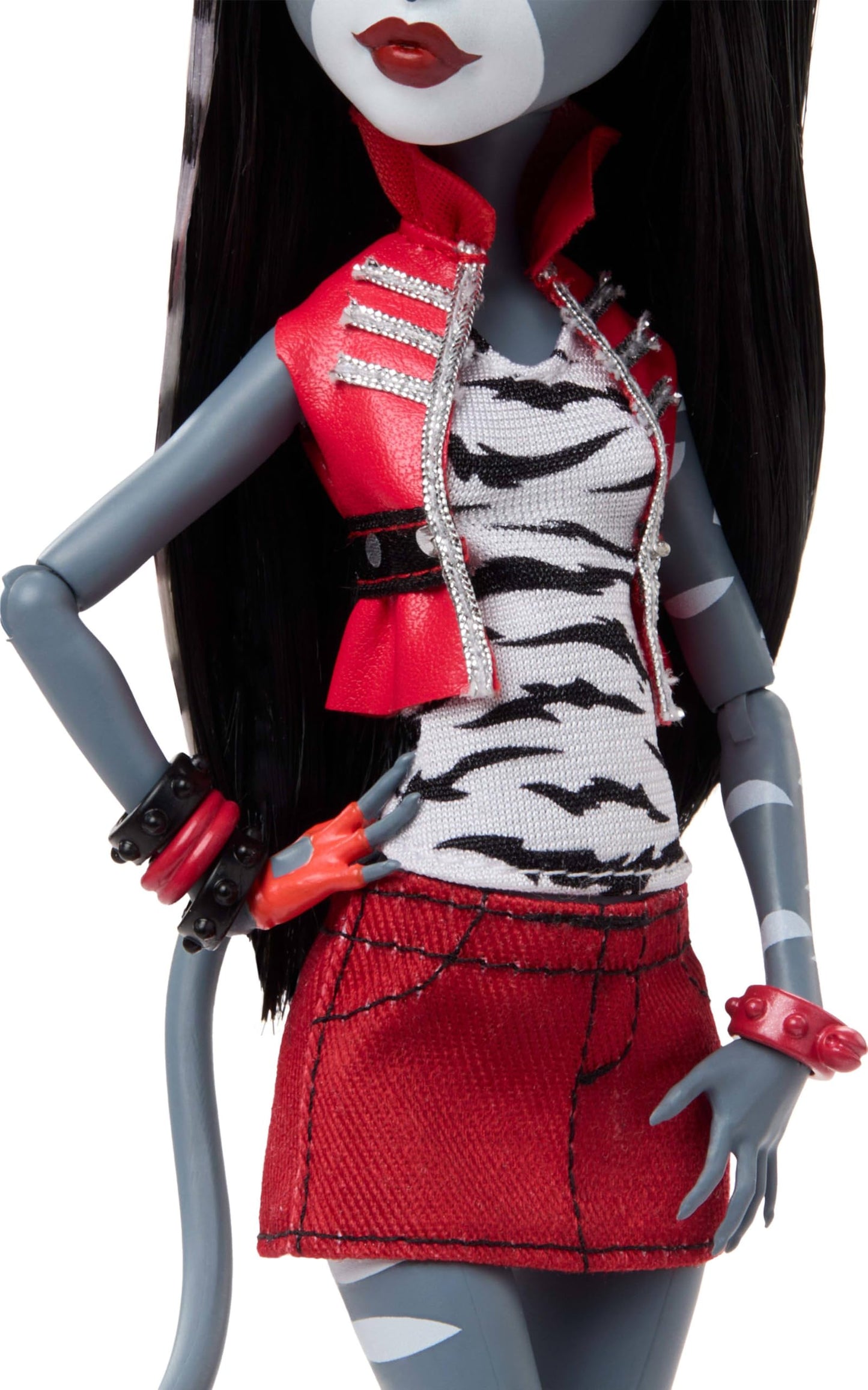 Monster High Boo-riginal Creeproduction Doll 2-Pack, Meowlody and Purrsephone Collectible Reproductions with Doll Stands and Dia