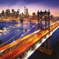 Educa - Manhattan At Sunset - 3000 Piece Jigsaw Puzzle - Puzzle Glue Included - Completed Image Measures 47.25' X 33.5' - Ages 14+ (18508)