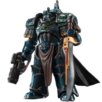 malt-inspiredISE JOYTOY 1/18 Action Figures - Warhammer The Horus Heresy Alpha Legion Legion Praetor in Cataphractii Terminator Armour - 5 Highly Posable Collectible Model Ages 15+